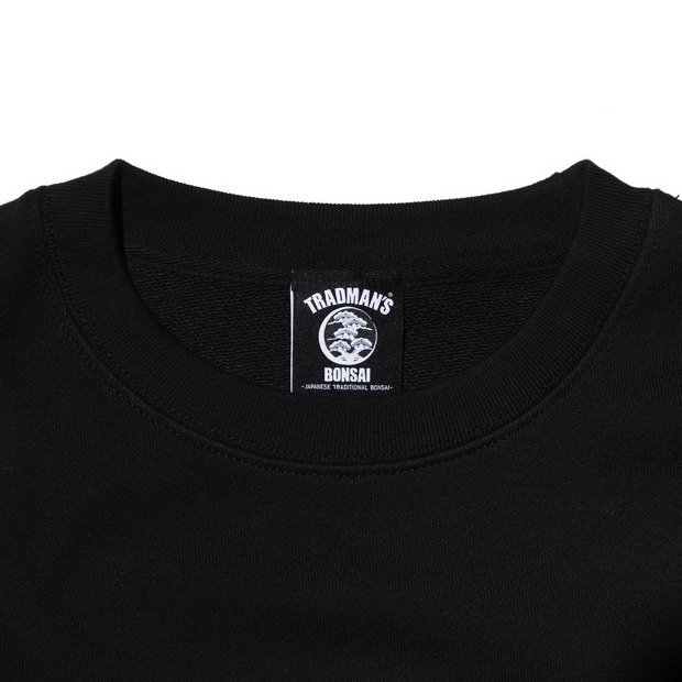 TRADMAN'S BONSAI SWEAT -BLACK- 詳細画像